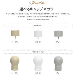 カーテンレール 部品 木製カーテンレール キャ...の詳細画像4
