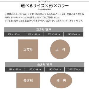 ラグ ラグマット 北欧 おしゃれ カーペット ...の詳細画像2