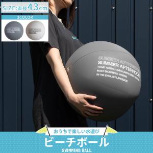 ビーチボール 大きい 43cm おしゃれ 北欧 プール 海 家庭用 SWIMMING BALL