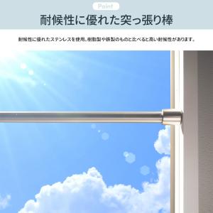 突っ張り棒 ステンレス つっぱり棒 浴室 お風...の詳細画像3