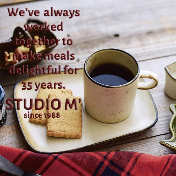 スタジオエム マルミツポテリ｜切立マグ｜ブロウ（BOULEAU）マグカップ 渋め 和モダン カフェ ...