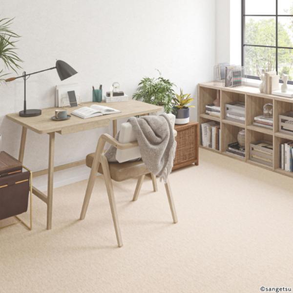 カーペット 6畳 サンゲツ 防炎 制電 防ダニ 抗菌 サンホリデー2 江戸間6帖 261ｃｍＸ352...