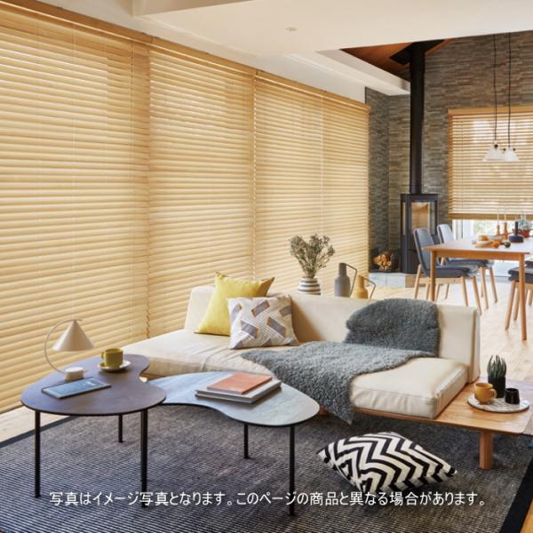 ウッドブラインド 木製 タチカワ フォレティア チェーン操作 50(ラダーコード仕様) 桐 FT-6...
