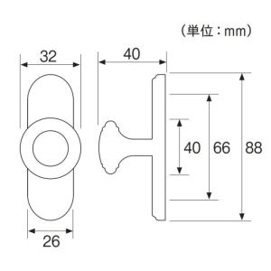 ふさかけ 房掛け カーテンアクセサリー TOS...の詳細画像1