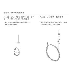 ピクチャーレール ワイヤー ウォールデコレーシ...の詳細画像1