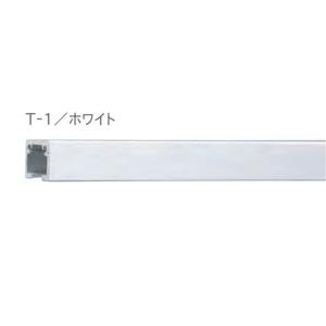ピクチャーレール ウォールデコレーション TOSO 部品  T-1 レール 3m（ホワイト）｜interior-fuji