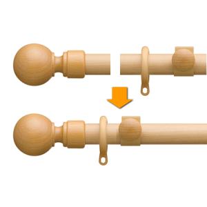 カーテンレールのカット承ります（シングル）　　〔1ｃｍ単位〕