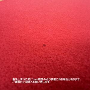 毛氈風 フェルト 赤 2mm厚 91cm巾 1...の詳細画像3