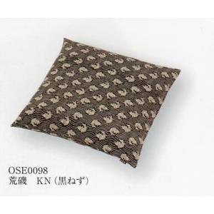 柄おぼろ 小座布団カバー [荒磯] 45x45cm 全2色(OSE0098-3)
