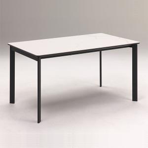 食卓テーブル ダイニングテーブル セラミック 高級  テーブル 机 4人掛け 4人用 135cm幅 ダイニング ホワイト シンプル おしゃれ リビング｜interior-more