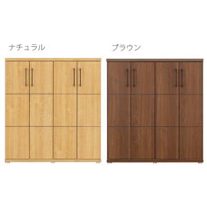 シューズボックス 下駄箱 シンプル モダン 幅105cm ロータイプ 完成品｜interior-more