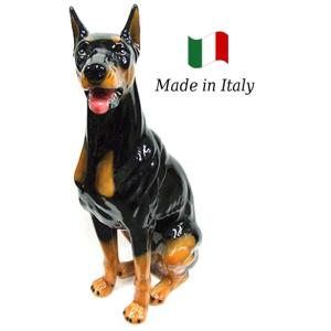 陶器 動物 鴨 置物 イタリア製 完成品 カルガモ マガモ アニマル