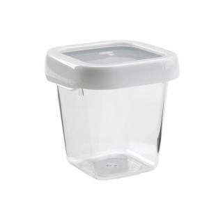 OXO 保存容器 600ml ロックトップコンテナ 0.6L S スクエア （ オクソー 密閉 プラスチック 食洗機対応 電子レンジ対応 保存 容器 食品保存 作り置き 常備菜 ）｜interior-palette