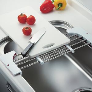 水切りラック フロート スライド式シンク用調理台 （ ステンレス