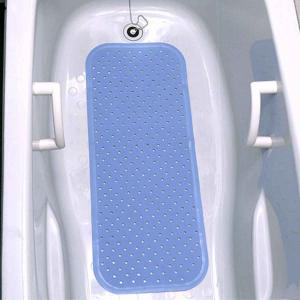 浴槽マット 滑りを防ぐ浴槽マット ロング 35×96cm （ お風呂マット 滑り止め 浴槽 マット 吸盤 浴用マット ）｜interior-palette