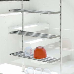 パイプ棚 水切棚 日本製 業務用 壁 収納棚 ステンレス製 幅900mm