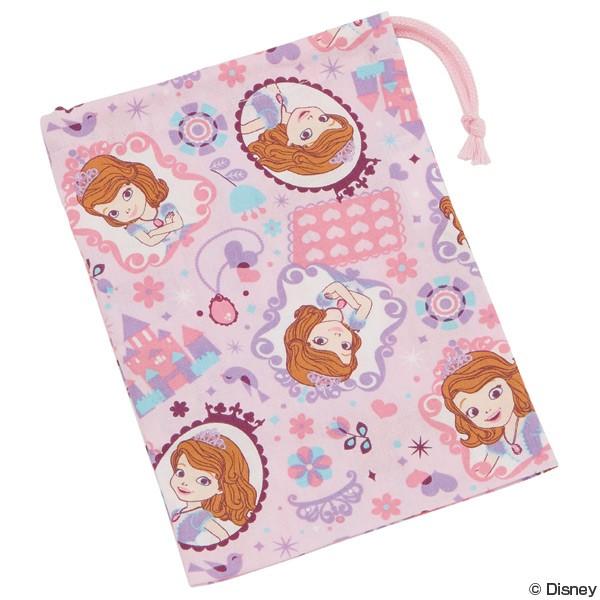 コップ袋　ちいさなプリンセスソフィア　歯ブラシホルダー付き　子供用 （ 子ども用 給食 袋 子供用コ...