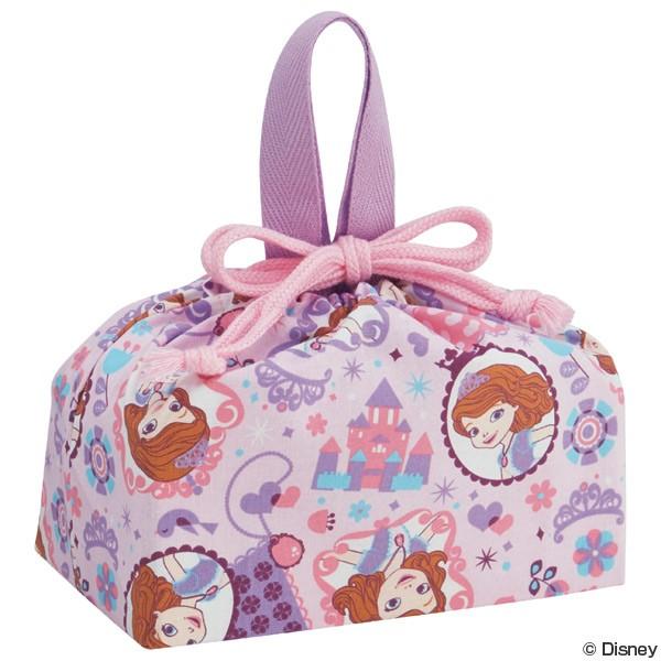 お弁当袋　ランチ巾着　ちいさなプリンセスソフィア　子供用 （ 給食袋 ランチボックス巾着 子供用お弁...