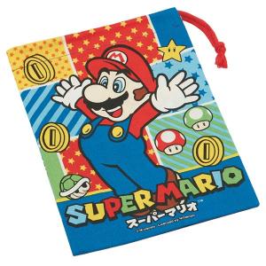 コップ袋　スーパーマリオ　歯ブラシホルダー付き　子供用　キャラクター