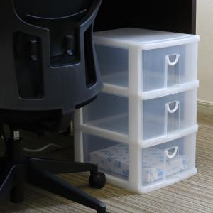 サンコープラスチック レターケース 幅30.5×奥行36×高さ51cm A4 3段 深