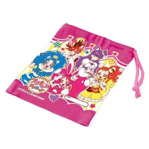 コップ袋　キラキラ☆プリキュアアラモード　子供用　キャラクター （ 子供用 給食 袋 ）｜interior-palette