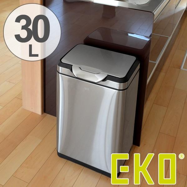 ゴミ箱　ふた付き　EKO　タッチプロビン　ワイド　30L （ ごみ箱 ダストボックス おしゃれ プッ...