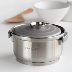 スーパーラジエントヒーター専用鍋専用鍋 遠赤外線 炊飯鍋 22cm/4.5L