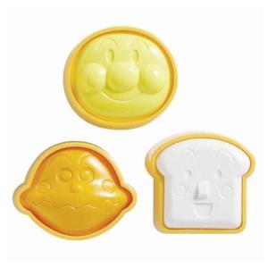 おにぎり型 3個入 アンパンマン あんぱんまん （ キャラクター 簡単キャラ弁 お弁当グッズ ）｜インテリアパレットヤフー店