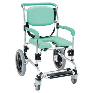シャワーキャリー お風呂・入浴用車椅子 入浴・シャワー用車いすKS4 穴