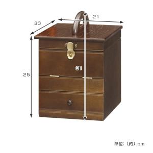 コスメティックボックス ネオ 日本製 幅21c...の詳細画像2