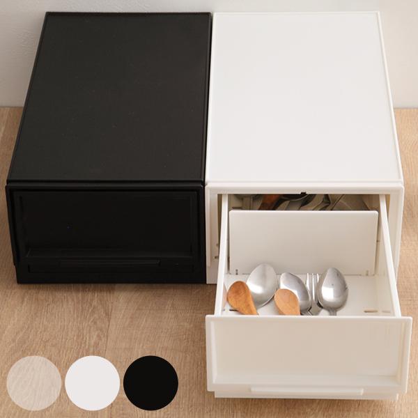 収納ケース ナチュラ クリアモジュール スリムS 幅18.8×奥行35.5×高さ12.6cm 同色1...