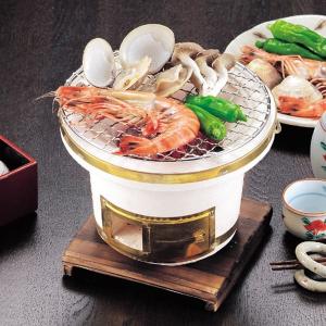 和楽　ミニ七輪　直径16cm （ 七輪 卓上七輪 珪藻土 ）