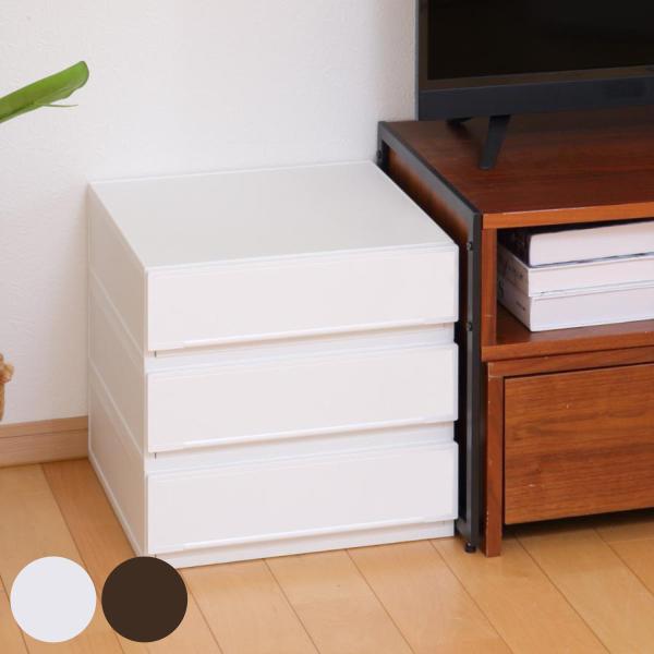 収納ケース 幅37.6×奥行35.8×高さ12.6cm 同色3個セット コレクトケース Sワイド 1...