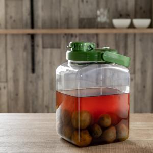 梅酒容器 液体密封容器 S型 2.7L プラスチック製 3個セット