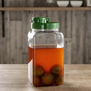 梅酒容器 液体密封容器 S型 1.7L プラスチック製 （ 梅酒びん