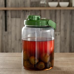 梅酒容器 液体密封容器 R型 2.4L プラスチック製 （ 梅酒びん