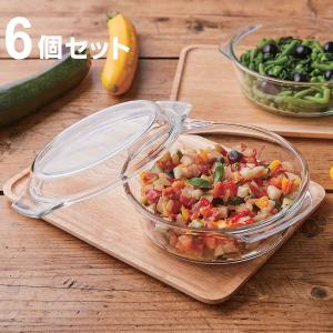 PYREX（パイレックス） スチームポット ふた付き 18cm 980ml 丸 耐熱