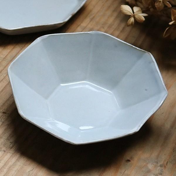 ボウル 13cm 洋食器 アミューズ 陶器 食器 笠間焼 日本製 （ 皿 お皿 小皿 八角形 ）