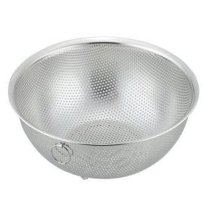 ざる 30cm ステンレス製 日本製 （ ザル ステンレスザル 丸型 メッシュ