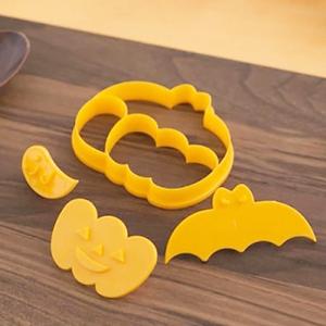 貝印 クッキー型 ハロウィン コウモリ かぼちゃ おばけ セット