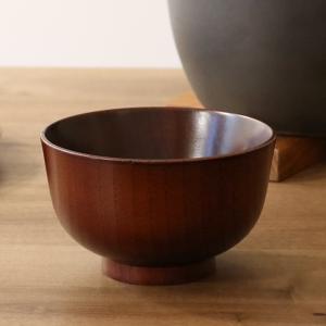 汁椀 木製 280ml 紀州塗 高野 koya 天然木 食器 日本製 同色6個セット