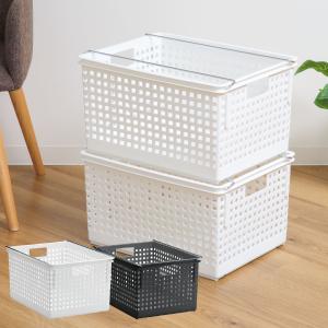 小物入れ 収納かご 細長 浅め 日本製 ネームバスケット ロング