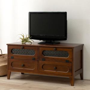 生産終了希少 テレビ台 ローボード アンティーク調 黒 幅90cm テレビボード テレビ台 ローボード TV台 アンティーク調 ガラス扉 幅90cm （ テレビ