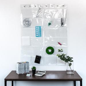 ウォールポケット HPクリアウォールポケット 24ポケット