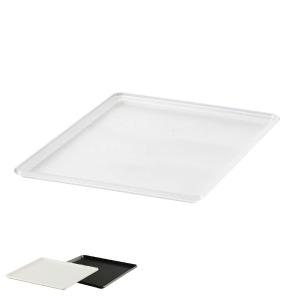 フタ 横置き インナーボックス 専用 ナチュラ クリア プレート プラスチック （ ふた 蓋 収納 トレー トレイ シンプル おしゃれ 日本製 ）
