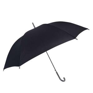長傘 60cm 紳士傘 ジャンプ傘 ブラック （ 雨傘 アンブレラ