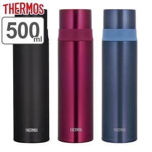 水筒 サーモス （ thermos ） ステンレススリムボトル コップ付き FFM-501 500ml （ コップ 保温 保冷 ステンレス ）｜interior-palette