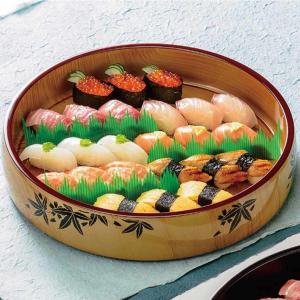 市原木工所 寿司桶 すし桶 36cm 5合用 木製 （ 木製飯台 おひつ 飯切