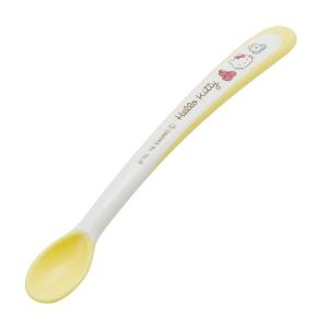 スプーン 離乳食 16cm ハローキティ 70年代 フィーディングスプーン 食器 キャラクター （ 食洗機対応 離乳食スプーン 長い キティ ）｜interior-palette