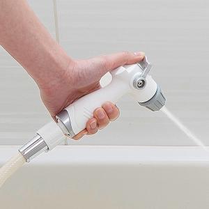 ジェット水流でラクラク風呂掃除 お風呂掃除 シャワーヘッド